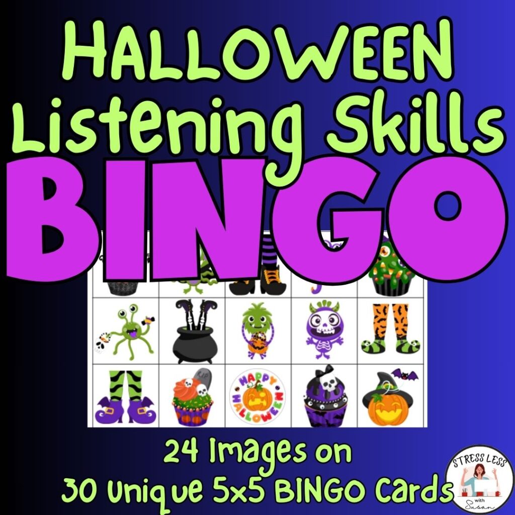 printable bingo game cards for families and classroom